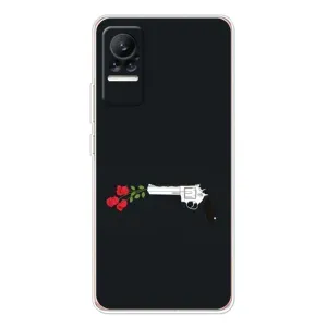 Чехлы (ART) Цветы на Xiaomi Civi 1S (VPrint) (Неожиданные цветы)
