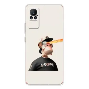 Чехлы с Обезьянами NFT для Xiaomi Civi 1S (AlphaPrint) (обезьяна NFT в очках)