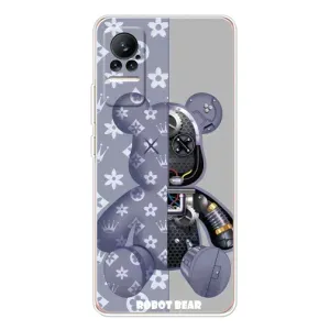 Крутые Чехлы Луи Виттон для Xiaomi Civi 1S (AlphaPrint) (Робот Мишка)