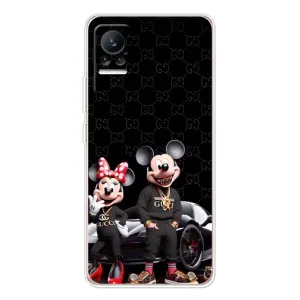 Чехол Disney Mouse Xiaomi Civi 1S (PREMIUMPrint) (Семья Маусов)