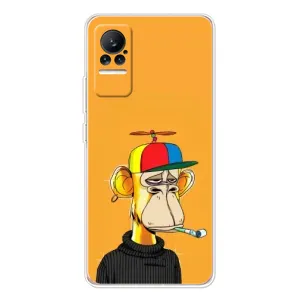 Чехлы с Обезьянами NFT для Xiaomi Civi 1S (AlphaPrint) (Скучающая Обезьяна NFT)