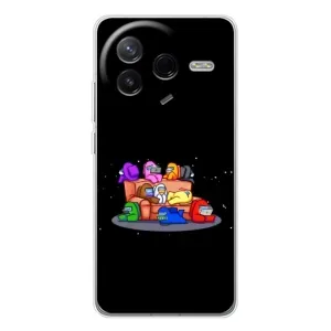 Чохли Амонг Ас для Xiaomi Civi 4Pro (AlphaPrint) (Амонг-ас)