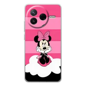 Эксклюзивный чехол для Xiaomi Civi 4Pro (AlphaPrint - Мультяшные) (Девочка Maus)