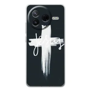 Чехол для Xiaomi Civi 4Pro (AlphaPrint) - (Христианские) (Иисус)