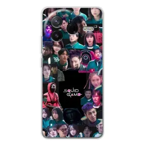 Чохол Гра в кальмара для Xiaomi Civi 4Pro (Колаж Гра кальмара)