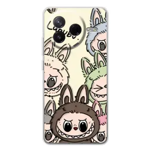 Чохол з Лабубу на Xiaomi Civi 4Pro (Золота мавпа Bored Ape)