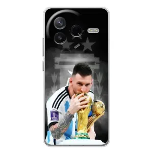 Чохли для Xiaomi Civi 4Pro (Leo чемпіон) (AlphaPrint) (Мессі Чемпіон)