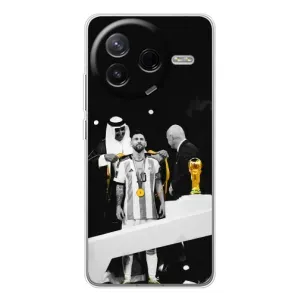 Чохли для Xiaomi Civi 4Pro (Leo чемпіон) (AlphaPrint) (Мессі коронований)