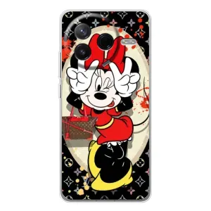 Чехол Disney Mouse Xiaomi Civi 4Pro (PREMIUMPrint) (Минни peace)