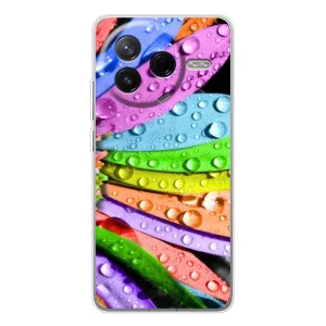 Чехлы (ART) Цветы на Xiaomi Civi 4Pro (VPrint) (Семицветик)