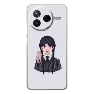Чохли Венсдей на Xiaomi Civi 4Pro Уенсдей (AlphaPrint) (Венздей і Річ)