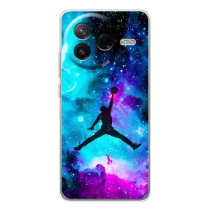 Чехлы для Xiaomi Civi 4Pro - с картинкой JORDAN (AlphaPrint) (Яркий Джордан)