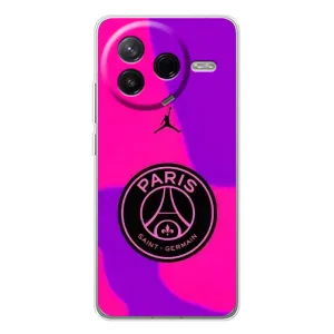 Чохли PSG для Xiaomi Civi 4Pro (AlphaPrint) (яскравий ПСЖ)