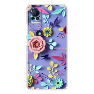 Чехлы с Цветами для Xiaomi Civi (VPrint) (Цветочный дизайн)