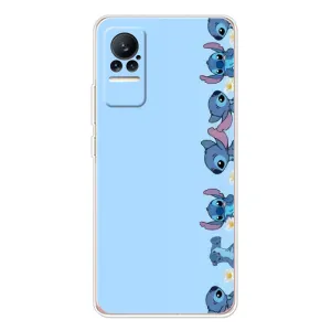 Чехол с принтом Стич на Xiaomi Civi (Стич фон)