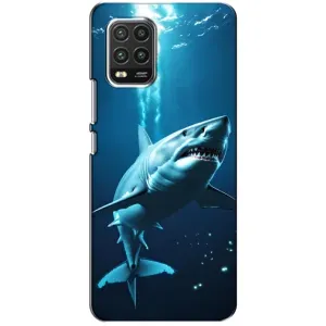 Чохол з картинкою 'Хижаки' для Xiaomi Mi 10 Lite (Акула під водою)