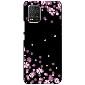 Чохол для Xiaomi Mi 10 Lite: кссг рч 10 юйг - з принтом (Дизайнерські) (AlphaPrint) (Квіти маленькі)