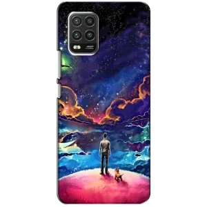 Космічні Чохли для Xiaomi Mi 10 Lite: кссг рч 10 юйг (VPrint) (Вид Галактики)