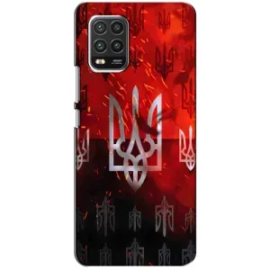 Украинские Чехлы для Xiaomi Mi 10 Lite с картинкой УПА (AlphaPrint) (ГЕРБ УПА)