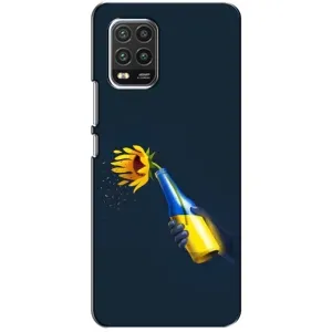 Чехол для Патриота Украины Xiaomi Mi 10 Lite - (AlphaPrint) (Коктейль молотова)