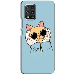 Чохол на Xiaomi Mi 10 Lite: кссг рч 10 юйг з Котиками (VPrint) (Котик в окулярах)