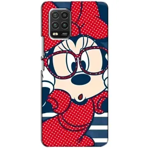 Міккі Маус чохол для Xiaomi Mi 10 Lite (AlphaPrint - Мультяшні) (Маус в окулярах)