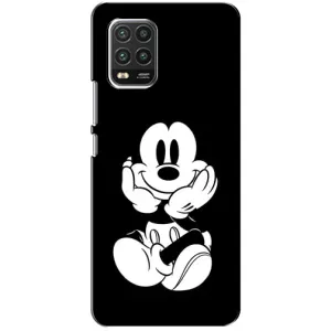 Міккі Маус чохол для Xiaomi Mi 10 Lite (AlphaPrint - Мультяшні) (Маус на чорному)