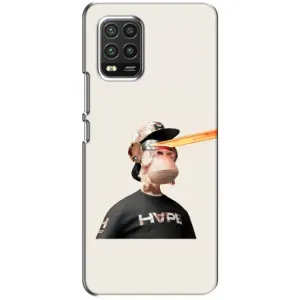 Чехлы с Обезьянами NFT для Xiaomi Mi 10 Lite (AlphaPrint) (обезьяна NFT в очках)