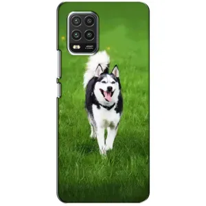 Чохол з Хаскі Xiaomi Mi 10 Lite - (AlphaPrint) (Радісний Хаскі)