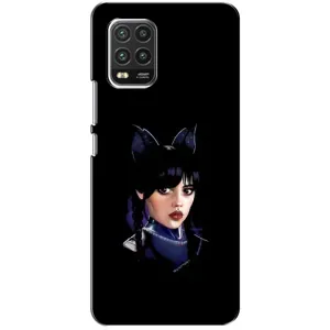 Чохли Венсдей на Xiaomi Mi 10 Lite Уенсдей (AlphaPrint) (серйозна Венздей)