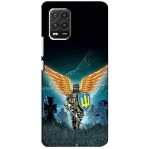 Чехлы с картинкой ЗСУ для Xiaomi Mi 10 Lite (AlphaPrint) (Солдат ЗСУ)