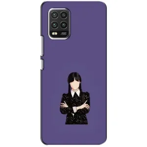 Чехлы Венсдей на Xiaomi Mi 10 Lite Уэнсдей (AlphaPrint)