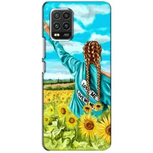 Чехол для Патриота Украины Xiaomi Mi 10 Lite - (AlphaPrint) (Украиночка)