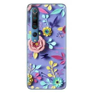 Чохли з квітами для Xiaomi Mi 10 Pro (VPrint) (Дизайн квітів)