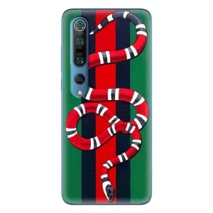 Чехлы ГУЧЧИ для Ксяоми Ми 10 Про (AlphaPrint) (Gucci змия)