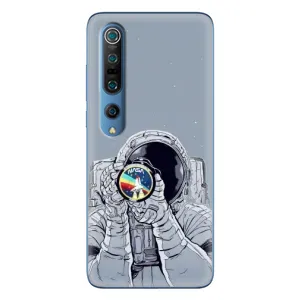 Чехол NASA для Xiaomi Mi 10 Pro (AlphaPrint) (Космонавт фото)