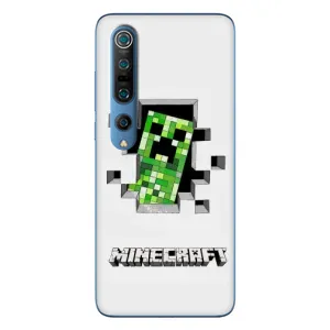 Чохол Майнкрафт на Xiaomi Mi 10 Pro (AlphaPrint) Minecraft (кріпер Майнкрафт)