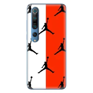 Чехлы для Xiaomi Mi 10 Pro - с картинкой JORDAN (AlphaPrint) (Лого Джордан)