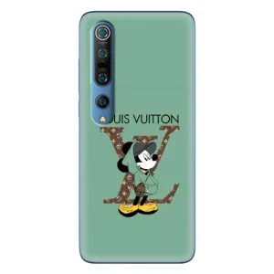 Чехлы Луи Витон для Xiaomi Mi 10 Pro (AlphaPrint - LOUIS VUITTON) (Микки Маус LV)