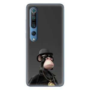 Чехлы с Обезьянами NFT для Xiaomi Mi 10 Pro (AlphaPrint) (Обезьяна NFT)