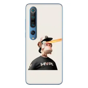 Чехлы с Обезьянами NFT для Xiaomi Mi 10 Pro (AlphaPrint) (обезьяна NFT в очках)