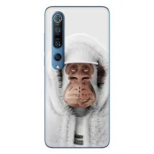 Чехлы с Обезьянами NFT для Xiaomi Mi 10 Pro (AlphaPrint) (обезьяна NFT в тату)