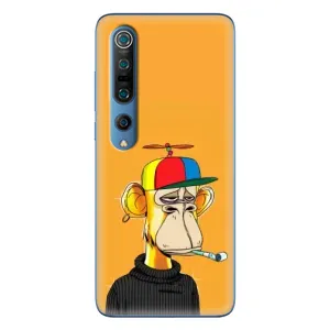 Чехлы с Обезьянами NFT для Xiaomi Mi 10 Pro (AlphaPrint) (Скучающая Обезьяна NFT)