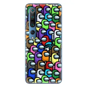 Чохли Амонг Ас для Xiaomi Mi 10 Pro (AlphaPrint) (Убитий)