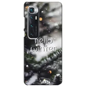 Новорічні, Святкові Чохли для Xiaomi Mi 10 Ultra - 2024 год (Hello winter)
