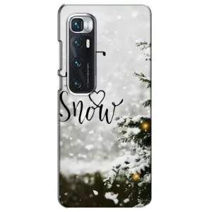 Новорічні, Святкові Чохли для Xiaomi Mi 10 Ultra - 2024 год (Let it snow)