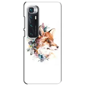 Чохли з картинкою Лисичка для Xiaomi Mi 10 Ultra (VPrint) (Лиса в квітах)