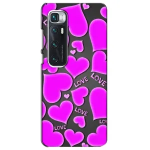 Чехлы для любимой на Ксіаомі Мі 10 Ультра (VPrint) (Pink hearts)