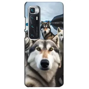 Чохол з Хаскі Xiaomi Mi 10 Ultra - (AlphaPrint) (Селфі Хаскі)