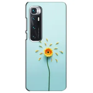 Чехлы с Цветами для Xiaomi Mi 10 Ultra (VPrint) (Желтый цветок)